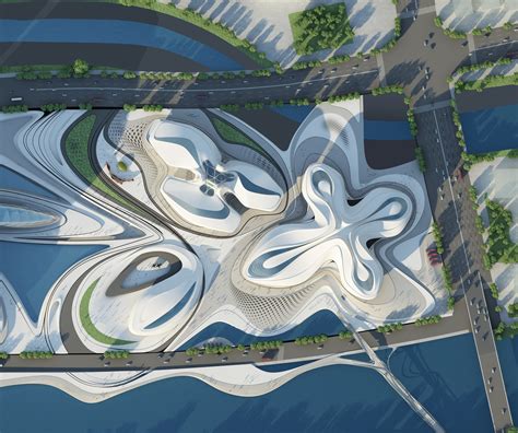 Changsha Meixihu International Culture And Art Centre Zaha Hadid