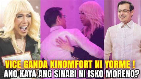 Vice Ganda Kinomfort Ni Yorme Isko Moreno Dahil Sa Nangyari Sa It S