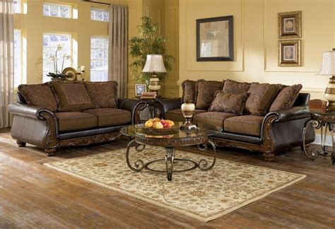 Badcock Furniture Traditional Living Room Furniture Living Room Sets Furniture Walnut Living