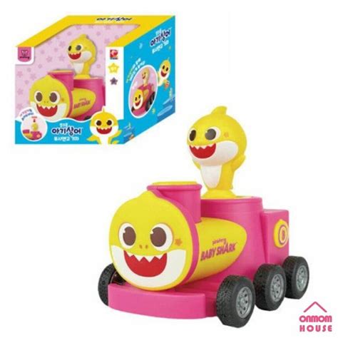 Pinkfong Baby Shark Push And Go Train Car Pull Back Vehicle Toy Ebay