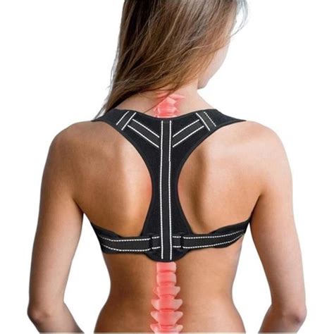 Correcteur De Posture Support Dos R Glable Dos Paule Lombaire Brace