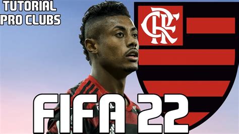 Fifa 22 Tutorial Face I Bruno Henrique Flamengo Pro Clubs Youtube