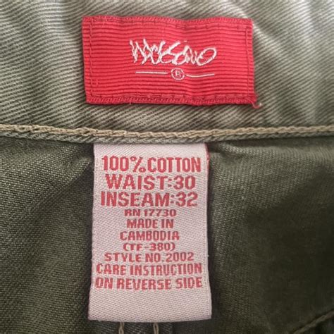 Mossimo Men S Green Trousers Depop