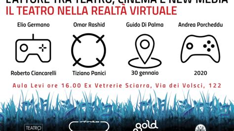 Incontro Con Elio Germano E Omar Rashid Il Teatro Nella Realt