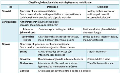 Classifica O Das Articula Es Traumatologia E Ortopedia