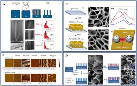 A Top Is A Schematic Of D Si Nanowires Fabrication Ad Sem Images