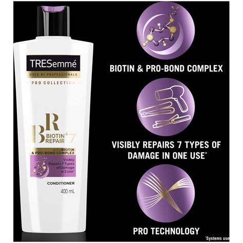 Tresemme Biotin Plus Repair 7 Conditioner 400ml Wilko