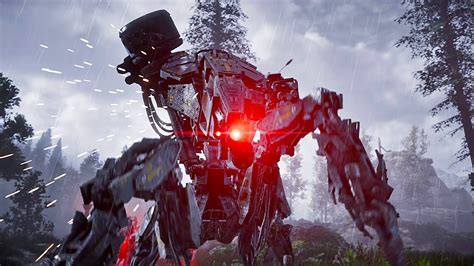 Horizon Zero Dawn Corruptor Corrupted Machines Boss Fight Youtube