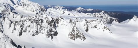 New Zealand snow mountains stock photo. Image of rock - 46612034