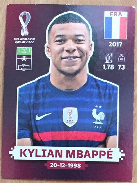 FIFA World Cup Qatar Panini Kylian Mbappe Kaufen Auf Ricardo