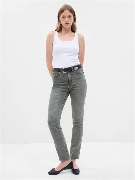 High Rise Vintage Slim Jeans | Gap