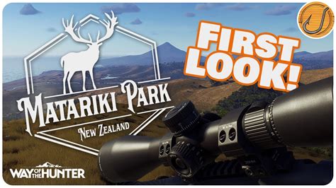 FIRST LOOK Matariki Park DLC Way Of The Hunter New Zealand YouTube