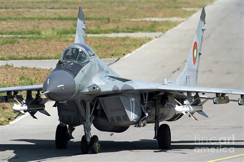 A Bulgarian Air Force Mig Equipped Photograph By Anton Balakchiev