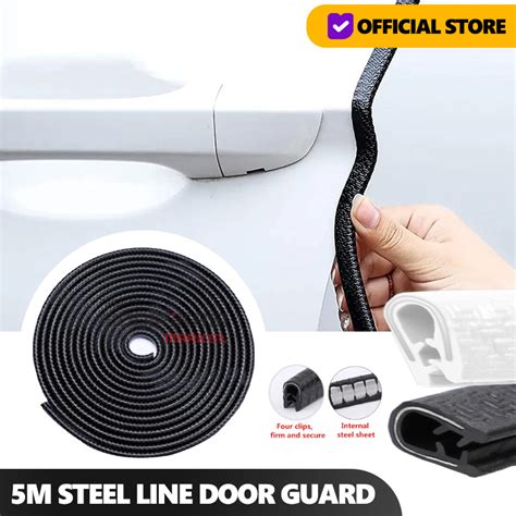 Jual Pelindung Pintu Mobil Besi Tebal Anti Gores Trim Door Guard Steel