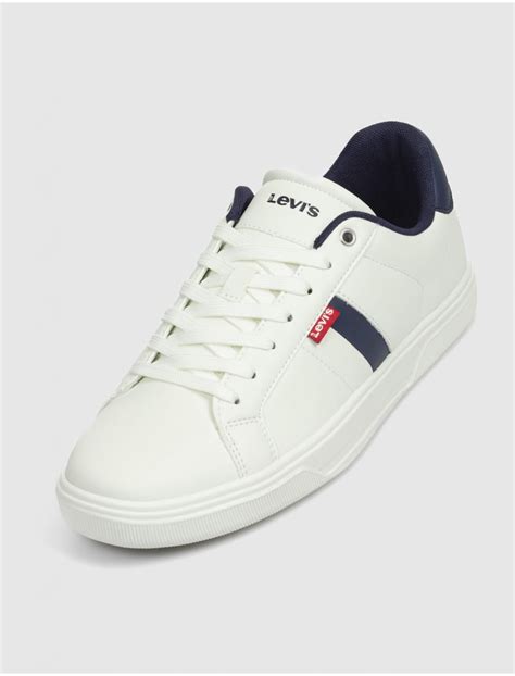 Zapatilla Urbana Levis Archie Blanco Marino Kamomeshop Es