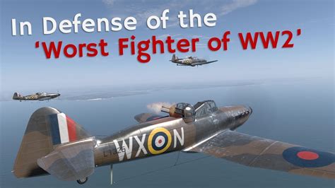 In Defense Of The Worst Aircraft Of World War Boulton Paul