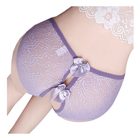 Sexy Open Crotch Crotchless French Knickers Lingerie Panties Briefs