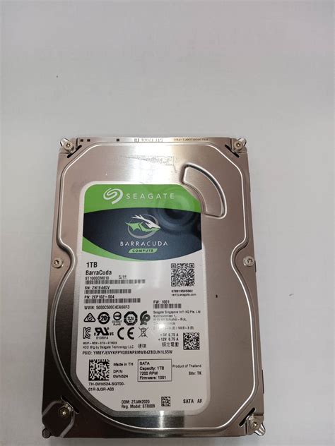 Yahoo!オークション - SEAGATE ST1000DM010/1.0TB/776回/808h/3.5in/2...