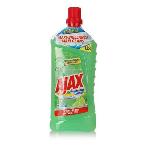 Ajax Nettoyant Citron Vert L Achat Vente Nettoyant Multi Usage