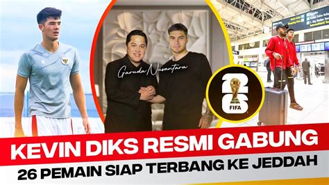 Timnas Indonesia Kevin Diks Resmi Salaman Erick Thohir Elkan Baggot