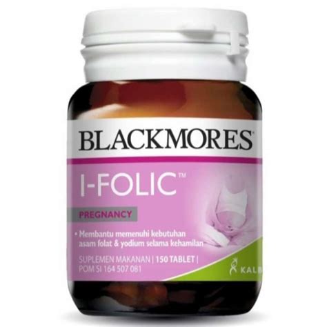 Jual Blackmores I Folic Optimises Foluc Acid Levels 150tablet Di