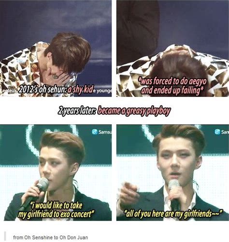 Haha Sehunnnn Exo Memes Exo Funny Sehun