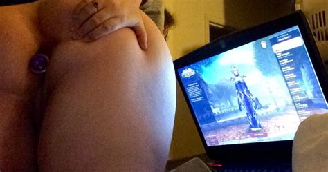 WoW And A Pretty Purple Plug For My Sir Porn Pic