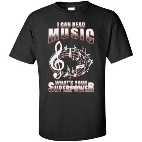 Funny Music T Shirt For Men And Women Who Can Read Music A Great Music