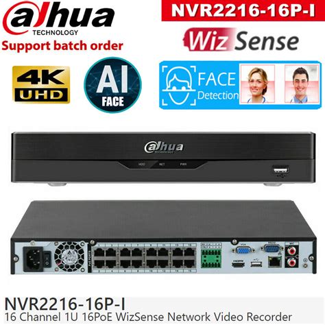 Dahua Original K Ai Nvr P I Ch Poe Wizsense Network Video