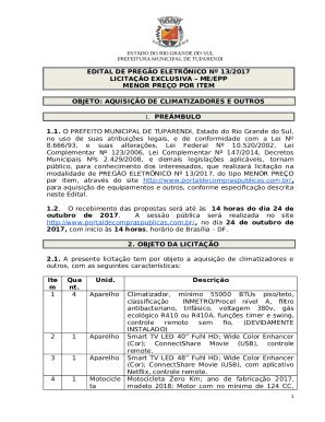 Prefeitura Municipal De Tuparendi Rs Doc Template Pdffiller