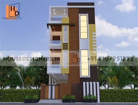 3 Storey House Elevation