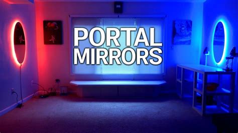 Building Custom Diy Portal Mirrors Portal Mirror Customised Mirrors