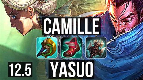 Camille Vs Yasuo Top 10 1 4 2 0m Mastery 400 Games Godlike Br