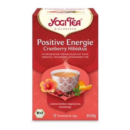 YOGI TEA Positive Energie Bio Kräutertee 17X1 8 g 17 x 1 8 g online