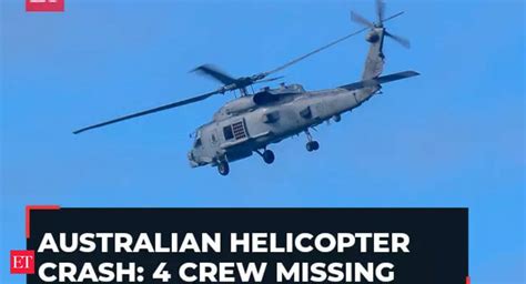 Queensland Australia Four Crew Members Missing After Helicopter Crash In Queensland State