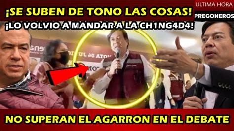 Lo Volvio A Mandar A La Ch Ng D No Superan El Agarron En El Debate