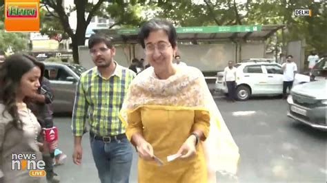 Delhi Votes Lok Sabha Election 2024 Phase 6 Aaps Atishi Casts Her