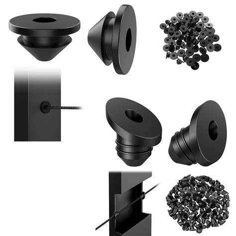 Blika Pack Cable Railing Rubber Grommets For