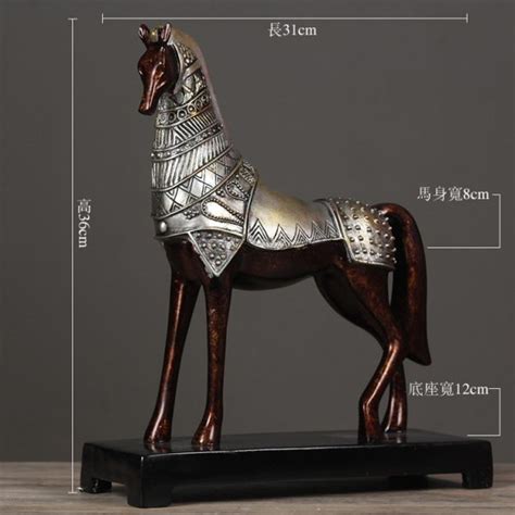 War Horse Statue Home Decor - Modern Sculpture Artists