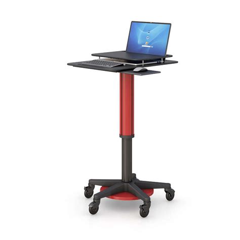 Premium Ergonomic Mobile Laptop Computer Cart Afc Industries Pa