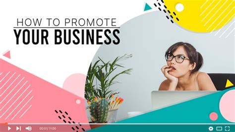 Free Vector Flat Abstract Business Youtube Thumbnail