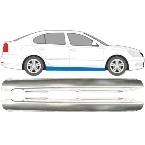 Skoda Octavia 2004 2013 Full Sill Repair Panel Set