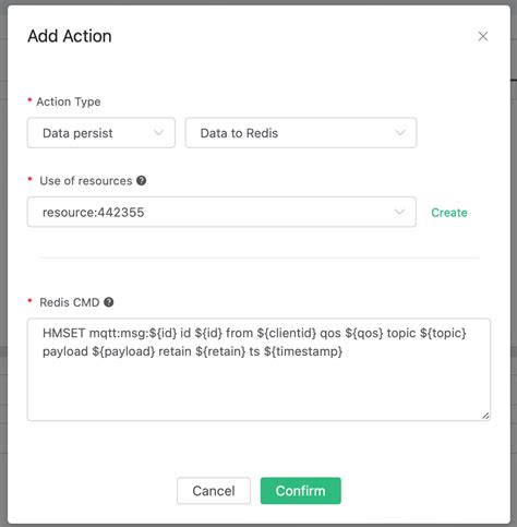 Ingest Data Into Redis EMQX Enterprise 4 4 Documentation