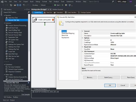 SSIS Package Incremental Load Using The Lookup Transformation In SQL