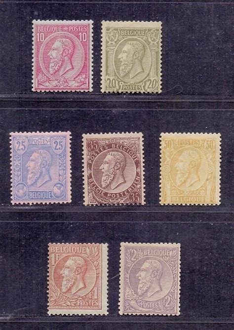 Belgio 1884 1891 Leopold II In Left Looking Profile Catawiki