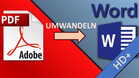 Pdf In Word Umwandeln Und Bearbeiten Kostenlos Und Ohne Software