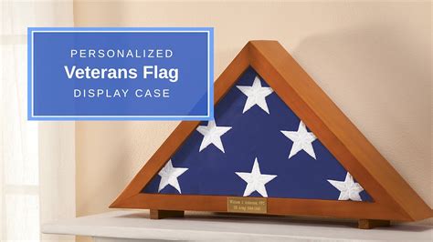 Personalized Veterans Flag Display Case XL Miles Kimball YouTube