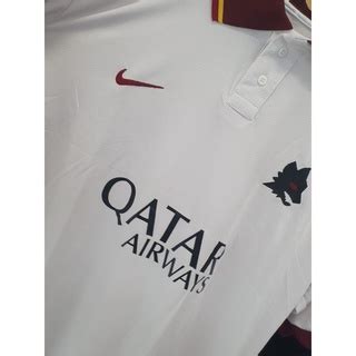 Camisa Nike De Time Roma Away Torcedor Nike Masculina Branco Vinho