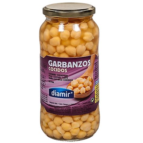 Diamir Cooked Chickpeas In Jar 540g Shopee Philippines