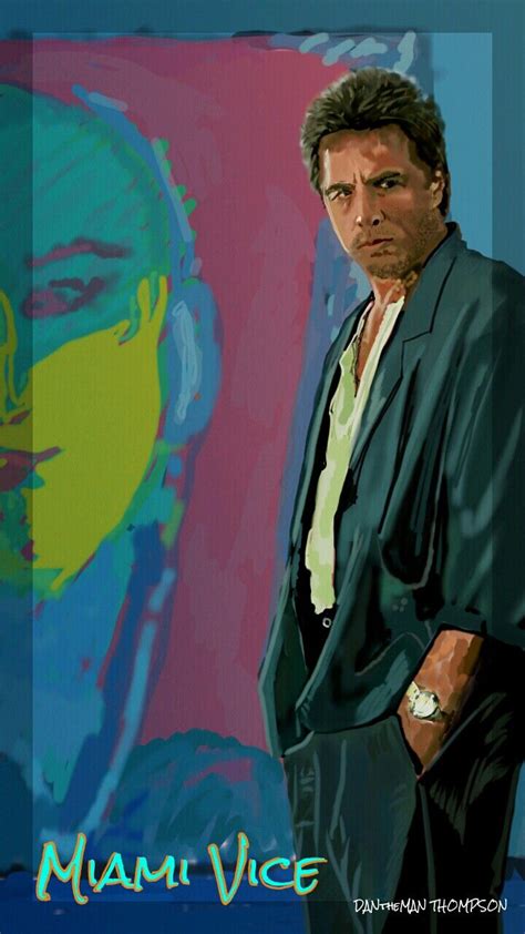 spen art dantheman miami vice don johnson  sonny crockett